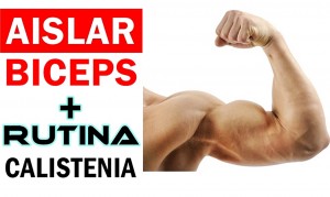 Rutina biceps calistenia